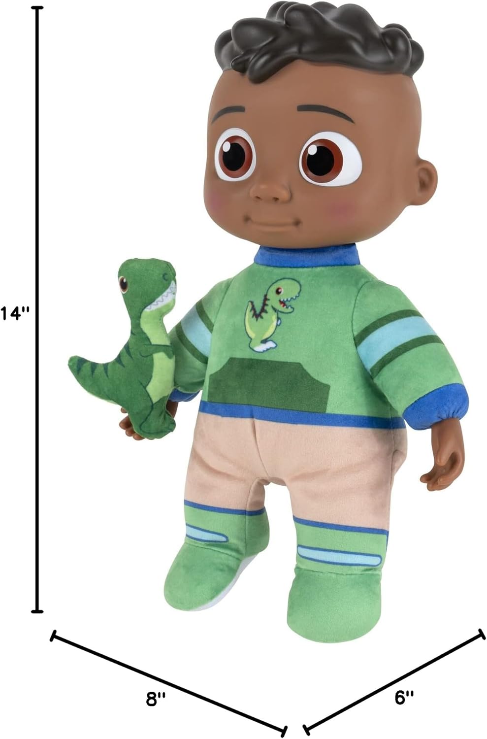 CoComelon My Friend Cody with Dinosaur Plush CoComelon My Friend Cody with Dinosaur Plush