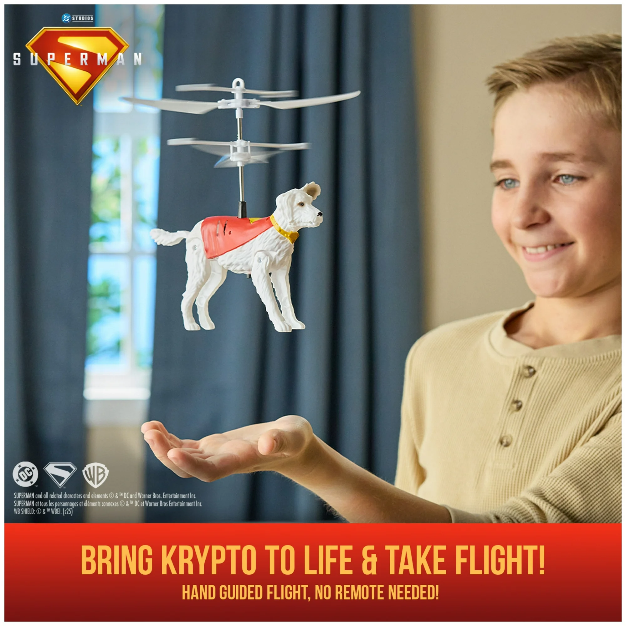 DC Comics SUPERMAN up in the Sky Flying Krypto DC Comics SUPERMAN up in the Sky Flying Krypto