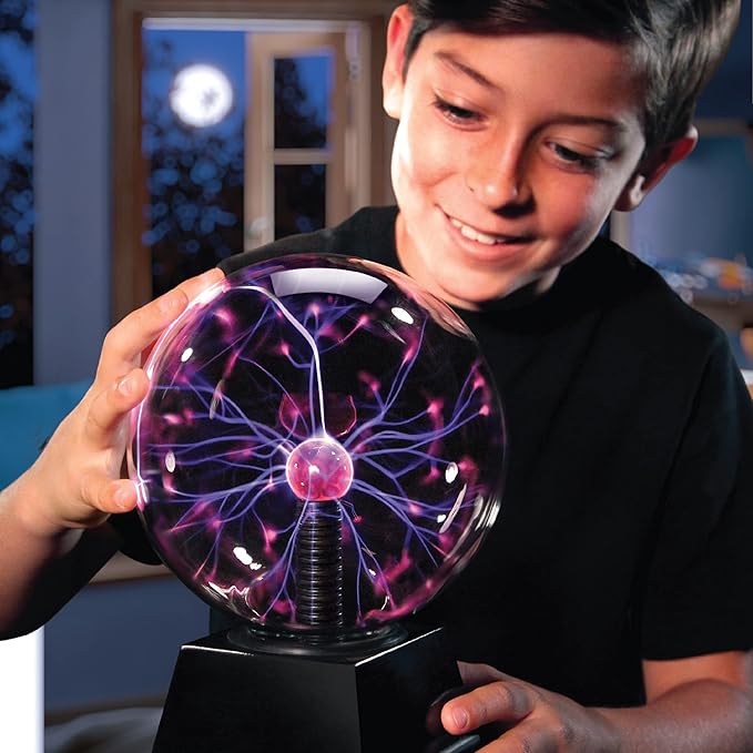 Discovery™ Plasma Globe Lamp Touch & Sound Sensitive Lightning Discovery™ Plasma Globe Lamp Touch & Sound Sensitive Lightning