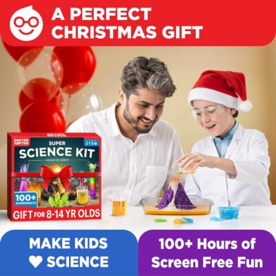 Doctor Jupiter Super Science Kit for Kids Chemistry Set