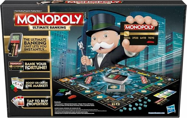 Hasbro Gaming Monopoly Ultimate Banking Edition Board Game