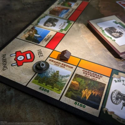 Hasbro Monopoly National Parks 2 Edition Explore and Preserve America's Treasures!