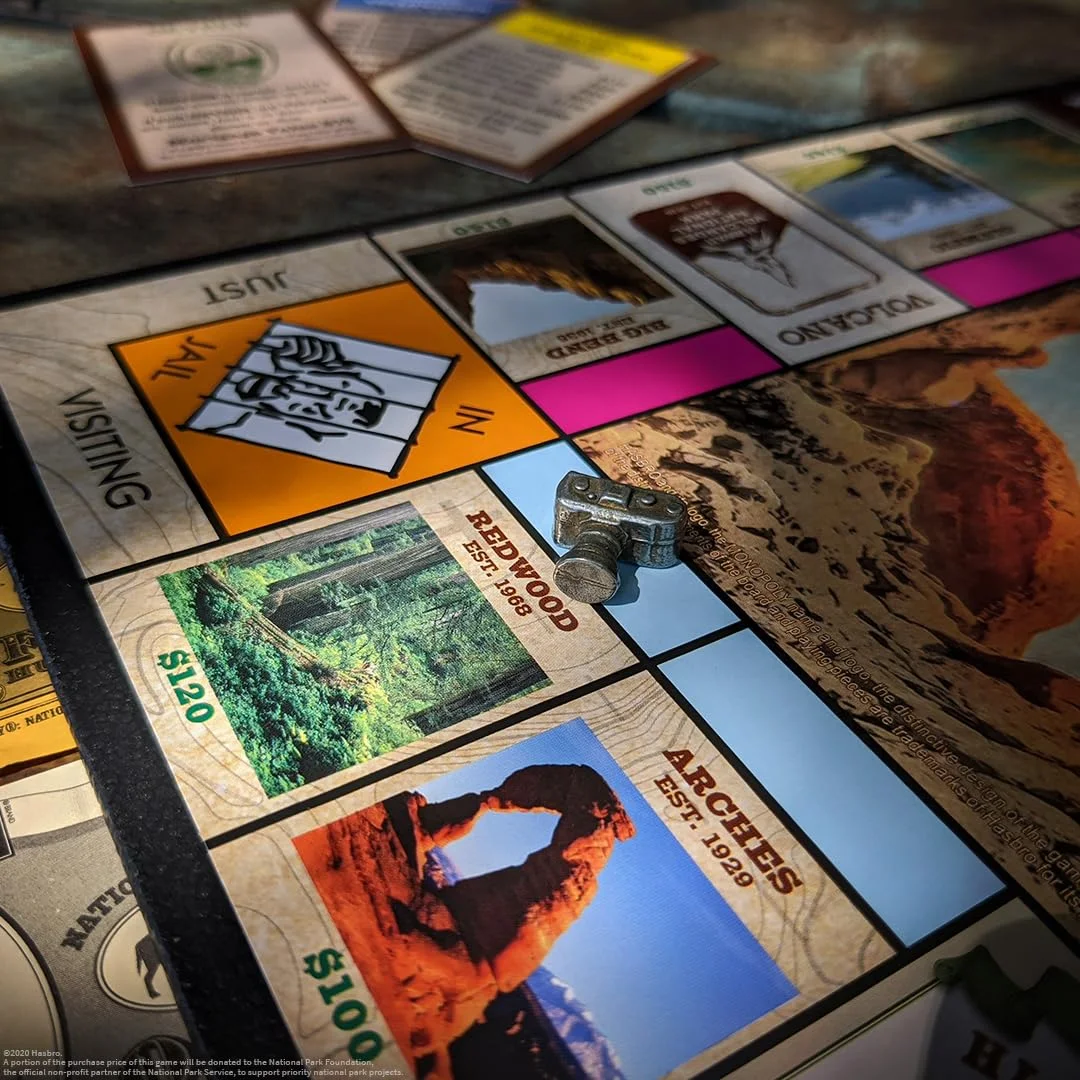 Hasbro Monopoly National Parks 2 Edition Explore and Preserve America's Treasures! Hasbro Monopoly National Parks 2 Edition Explore and Preserve America's Treasures!