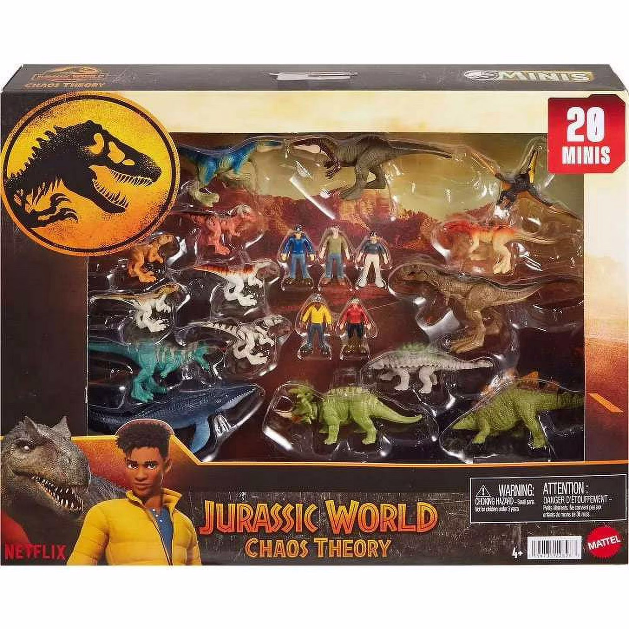 Jurassic World Chaos Theory Mini Figure Set