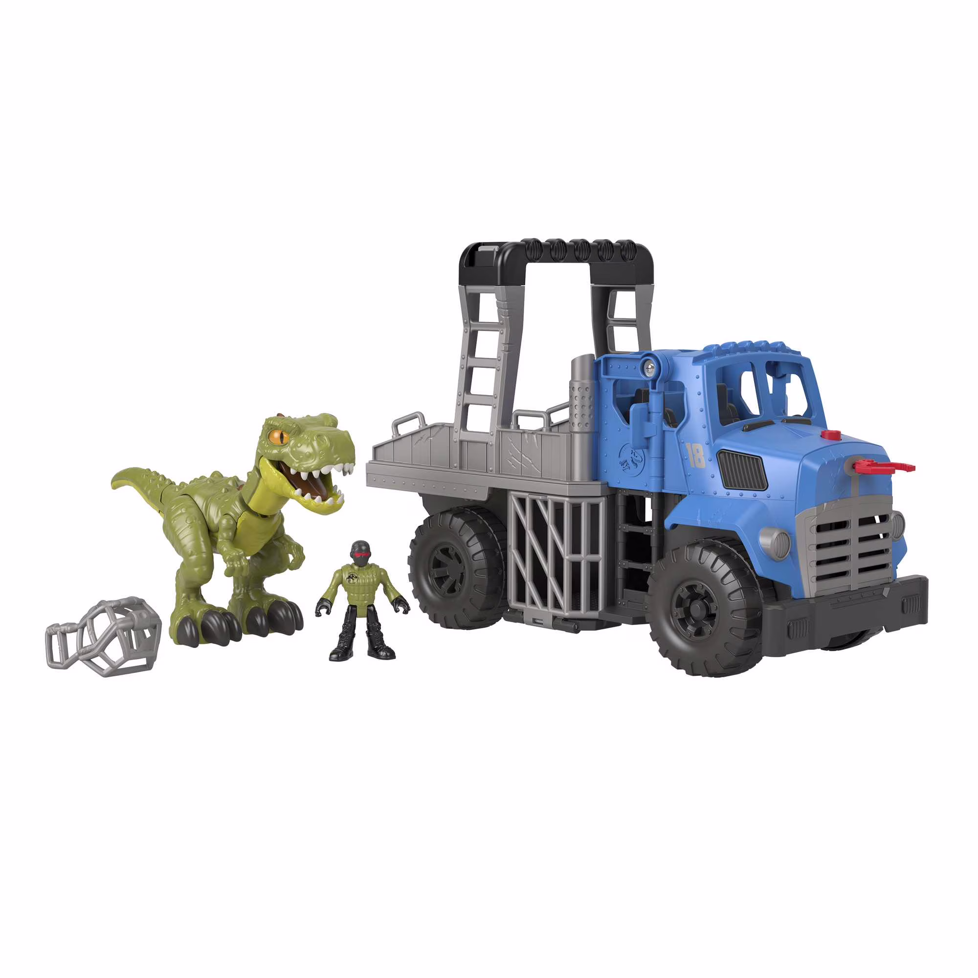 Jurassic World Dominion Break Out Dino Hauler Vehicle & Dinosaur Playset