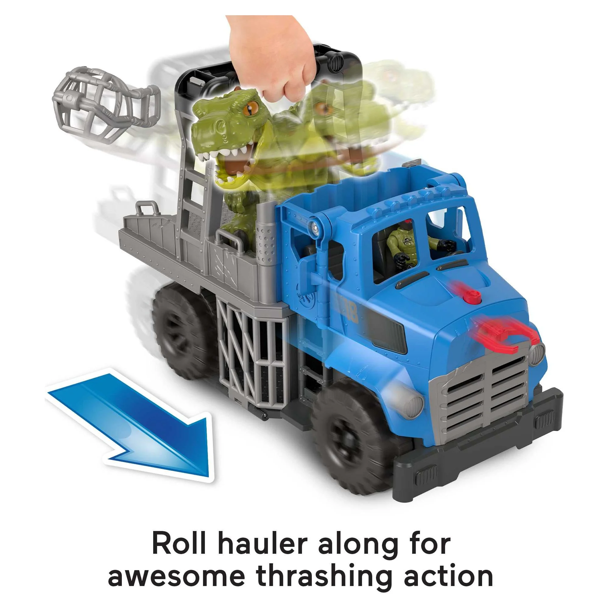 Jurassic World Dominion Break Out Dino Hauler Vehicle & Dinosaur Playset Jurassic World Dominion Break Out Dino Hauler Vehicle & Dinosaur Playset