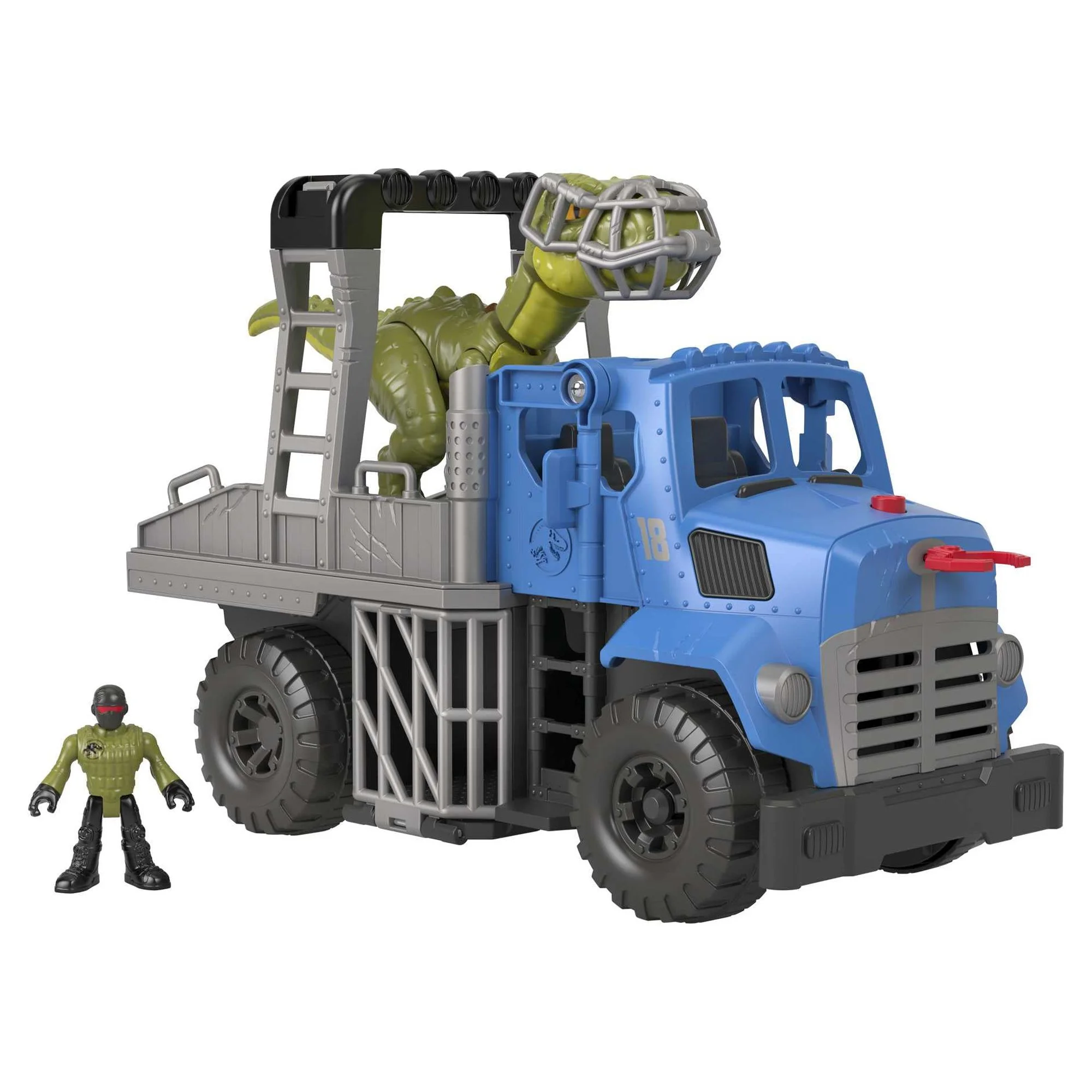 Jurassic World Dominion Break Out Dino Hauler Vehicle & Dinosaur Playset Jurassic World Dominion Break Out Dino Hauler Vehicle & Dinosaur Playset