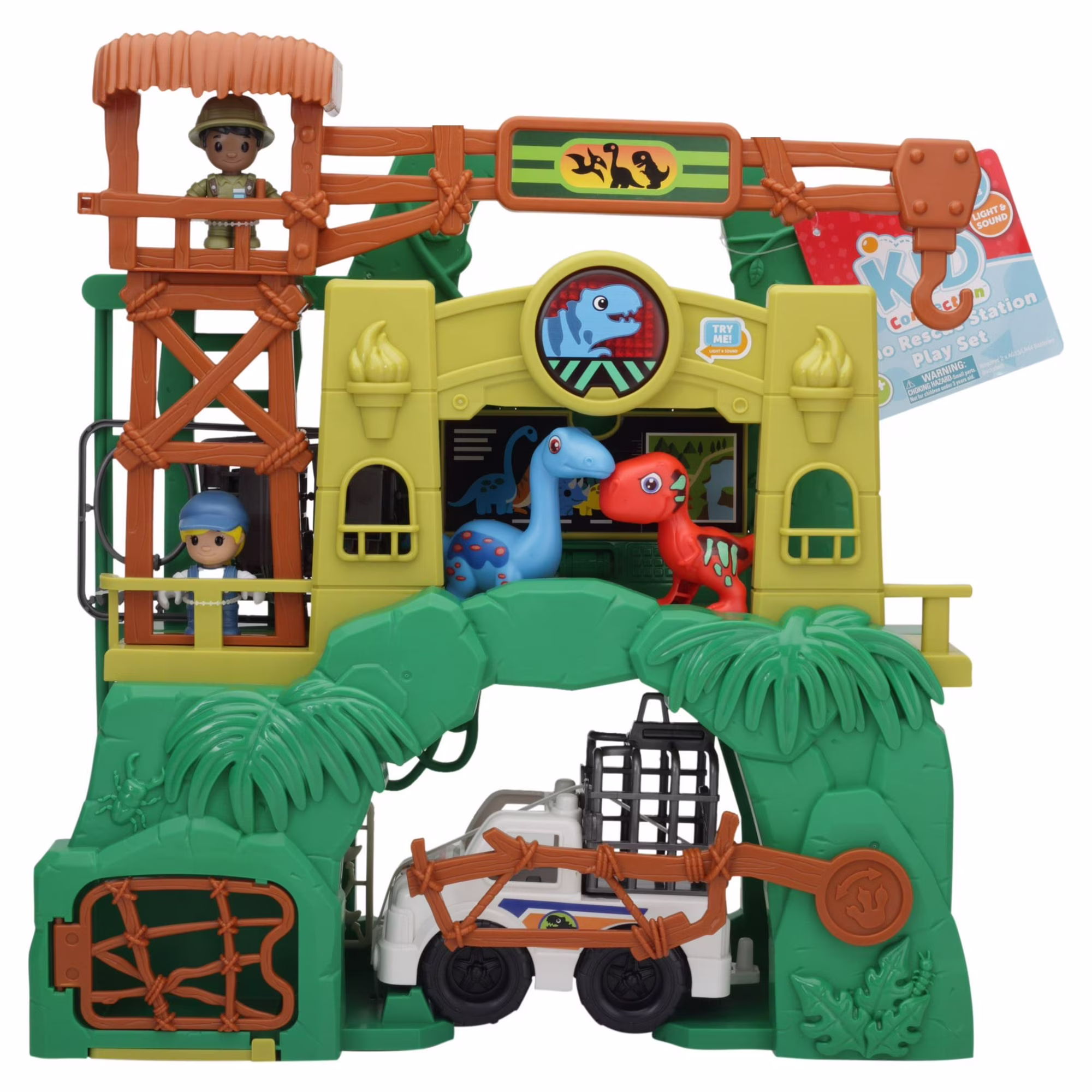 Kid Connection Dinosaur Rescue Station Play Set