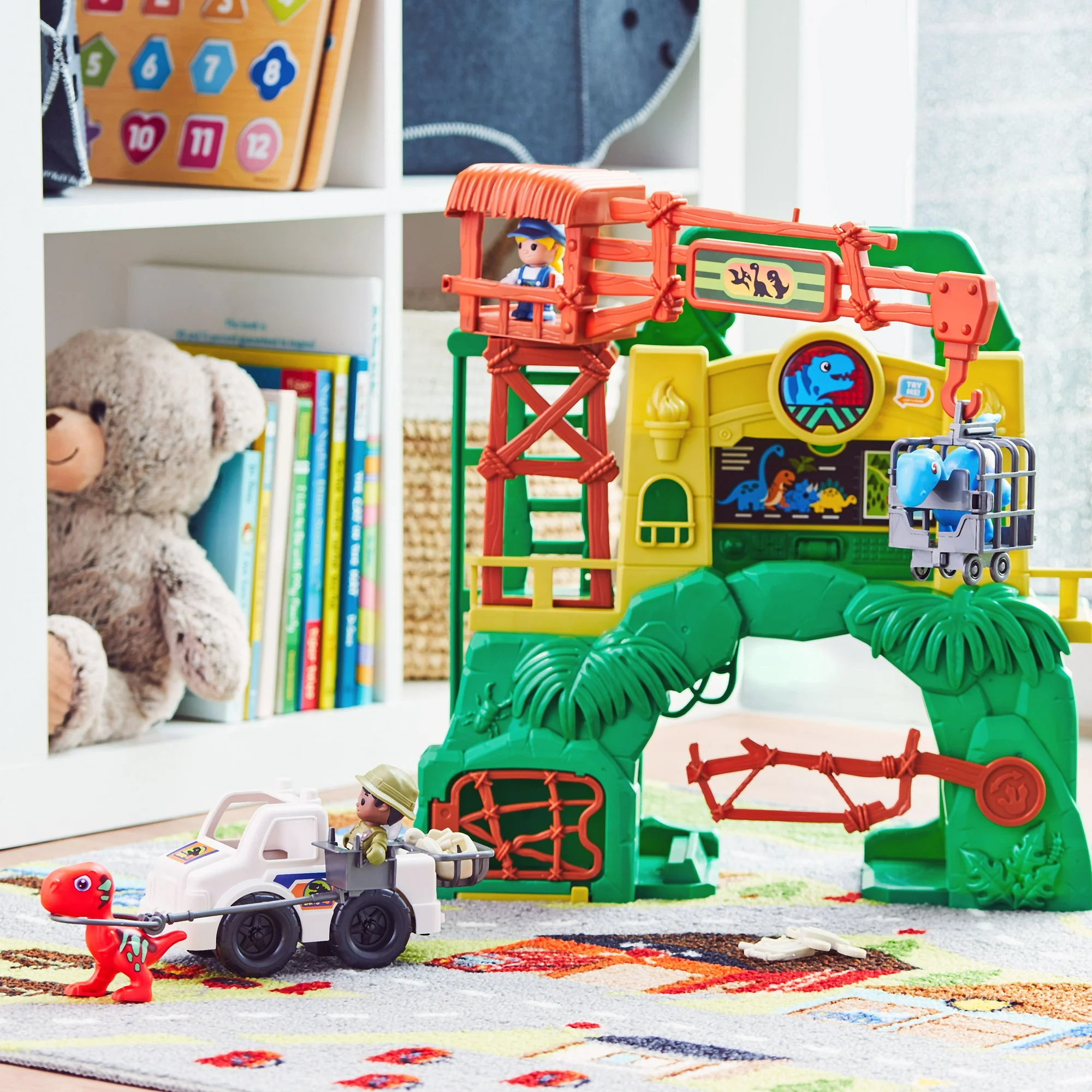 Kid Connection Dinosaur Rescue Station Play Set Kid Connection Dinosaur Rescue Station Play Set