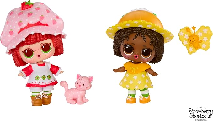 LOL Surprise Loves The World of Strawberry Shortcake Tots with Scented Dolls LOL Surprise Loves The World of Strawberry Shortcake Tots with Scented Dolls
