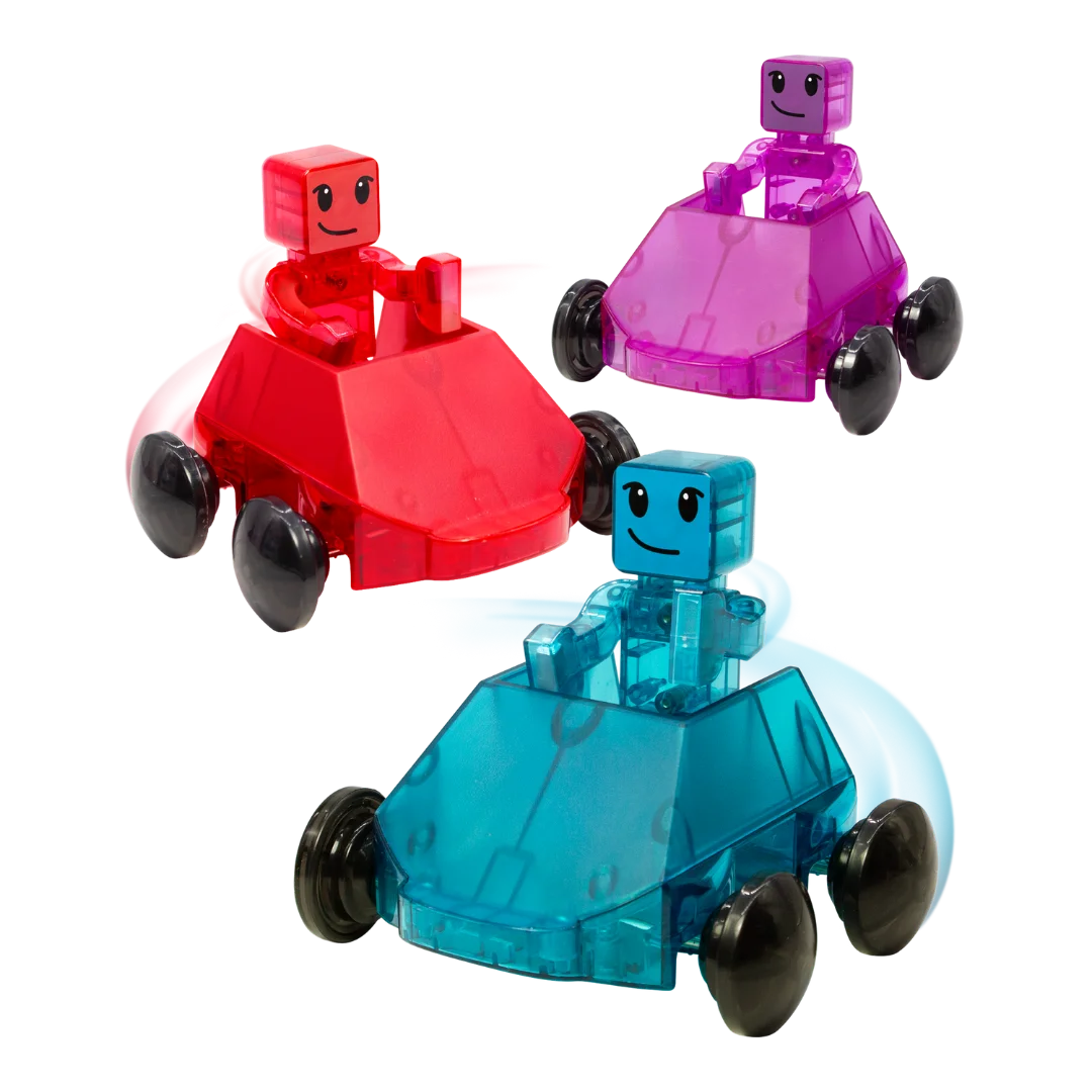 MAGNA-TILES Dashers 6-Piece Magnetic Construction Set MAGNA-TILES Dashers 6-Piece Magnetic Construction Set