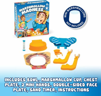 Marshmallow Madness Board Game – Hilarious Family