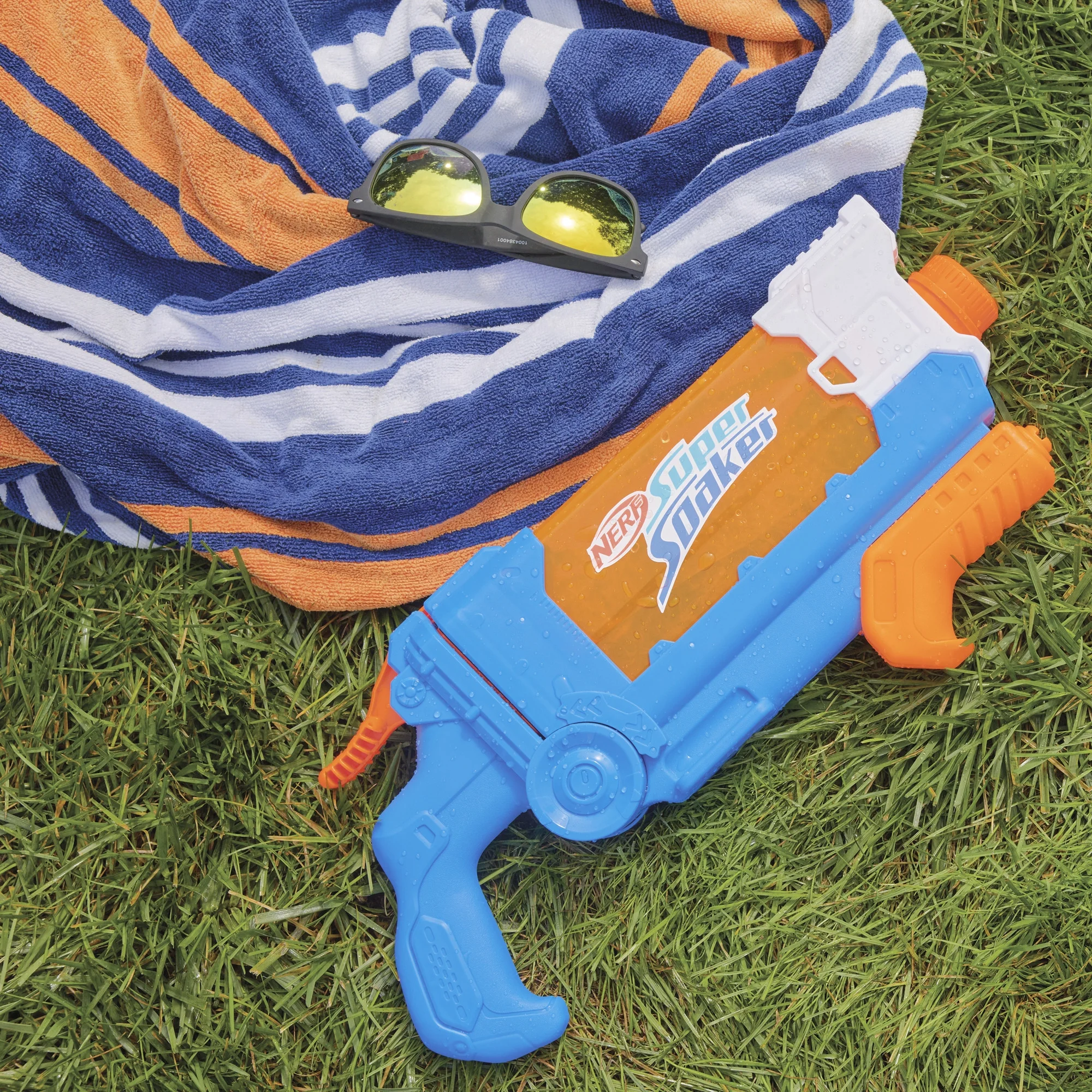 Nerf Super Soaker Flip Fill Water Blaster Fast Fill 30 Fluid Ounce Tank Water Toys Nerf Super Soaker Flip Fill Water Blaster Fast Fill 30 Fluid Ounce Tank Water Toys