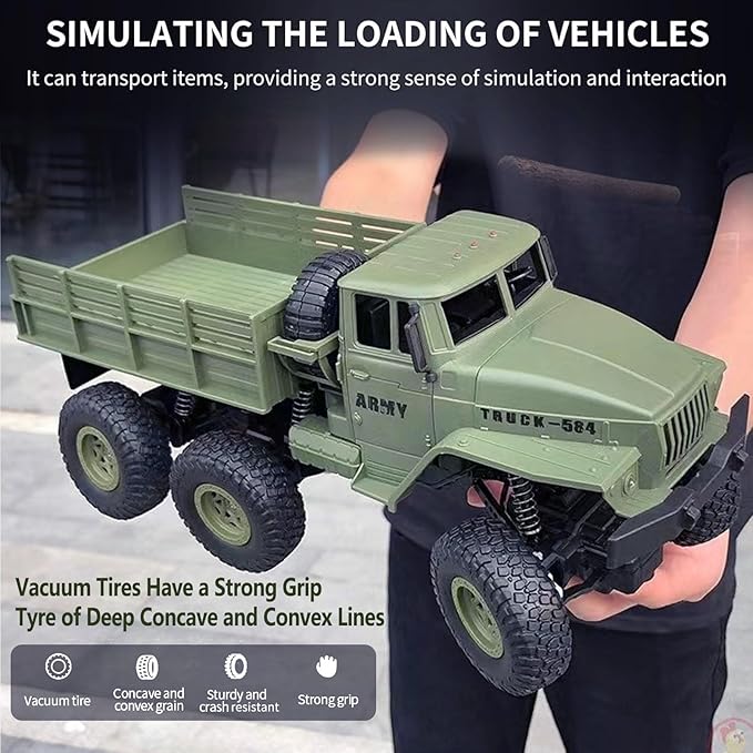 RC Military Truck 6x6 Road Remote Control Truck RC Military Truck 6x6 Road Remote Control Truck