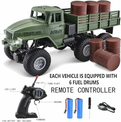 RC Military Truck 6x6 Road Remote Control Truck