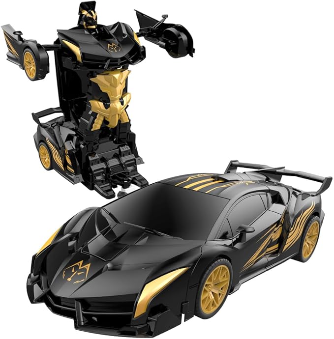 RC Toy Stunt Transforming RC Car Rotation Remote Controlled