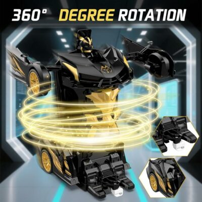 RC Toy Stunt Transforming RC Car Rotation Remote Controlled