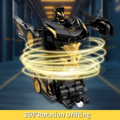 RC Toy Stunt Transforming RC Car Rotation Remote Controlled