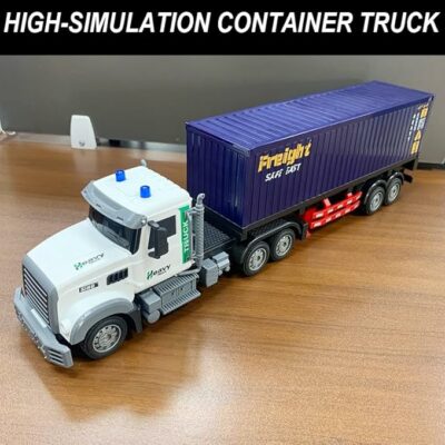 Remote Control Semi Truck with Trailer 1:24 Scale RC Container Truck