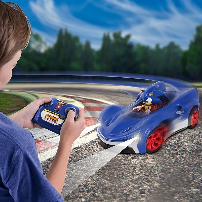 Sonic Racing 2.4GHz Radio Control Toy Car with Turbo BoostSonic Racing 2.4GHz Radio Control Toy Car with Turbo Boost Sonic Racing 2.4GHz Radio Control Toy Car with Turbo Boost