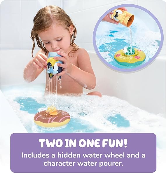 TOMY Toomies Splash & Float Bingo and Bluey Water Toys TOMY Toomies Splash & Float Bingo and Bluey Water Toys
