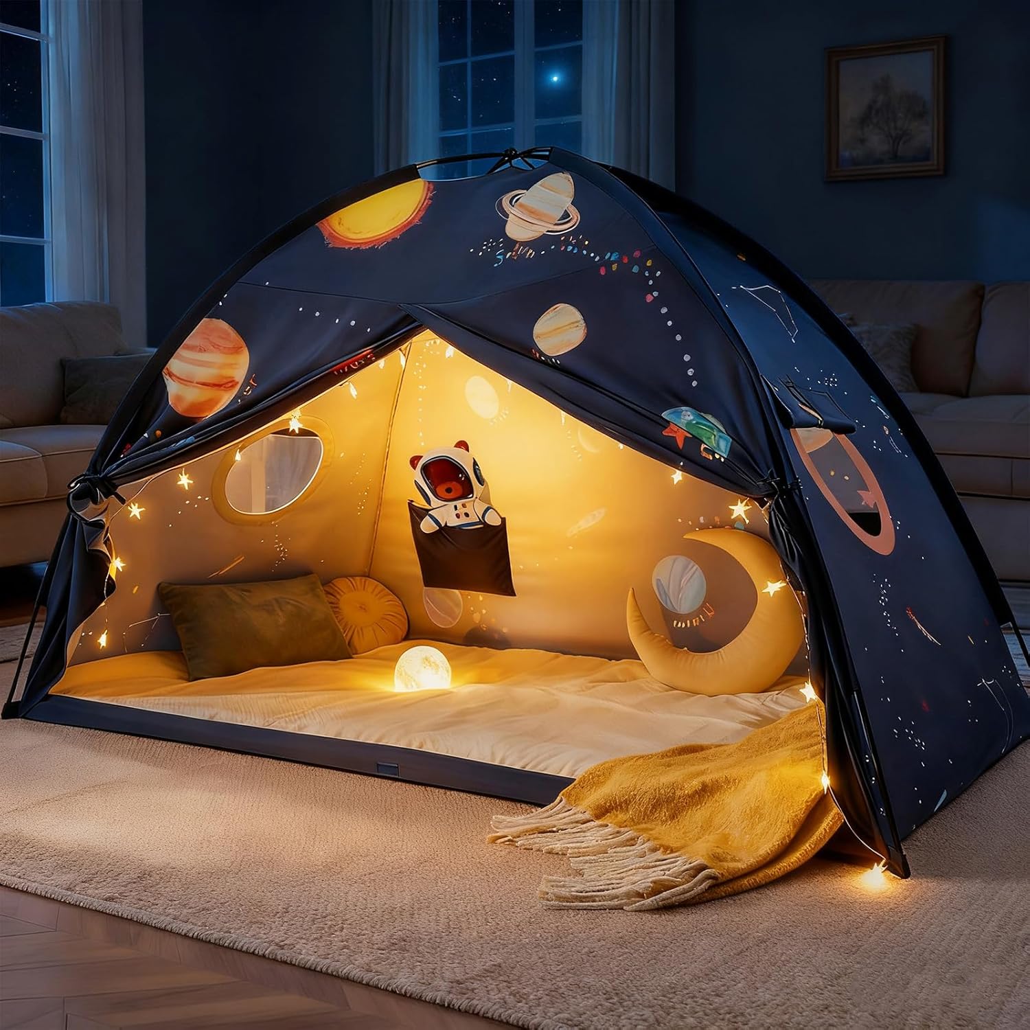 Tiny Land Space Galaxy Play Tent for Kids Tiny Land Space Galaxy Play Tent for Kids