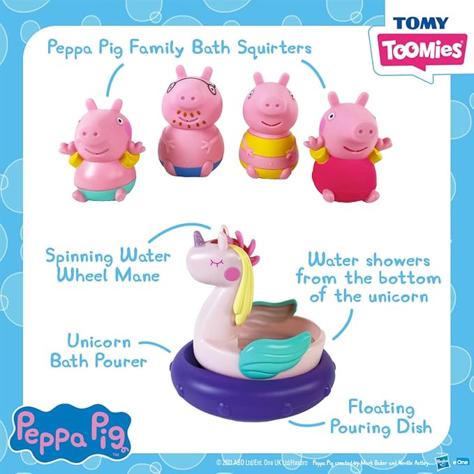 Tomy Toomies Peppa Pig Peppa’s House Bath Toy Playset Tomy Toomies Peppa Pig Peppa’s House Bath Toy Playset