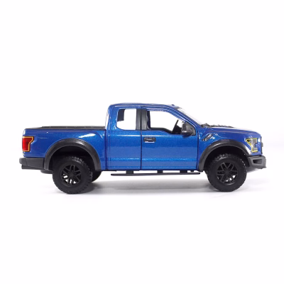 2017 Ford Raptor Pickup Truck Blue Maisto Diecast Model Car