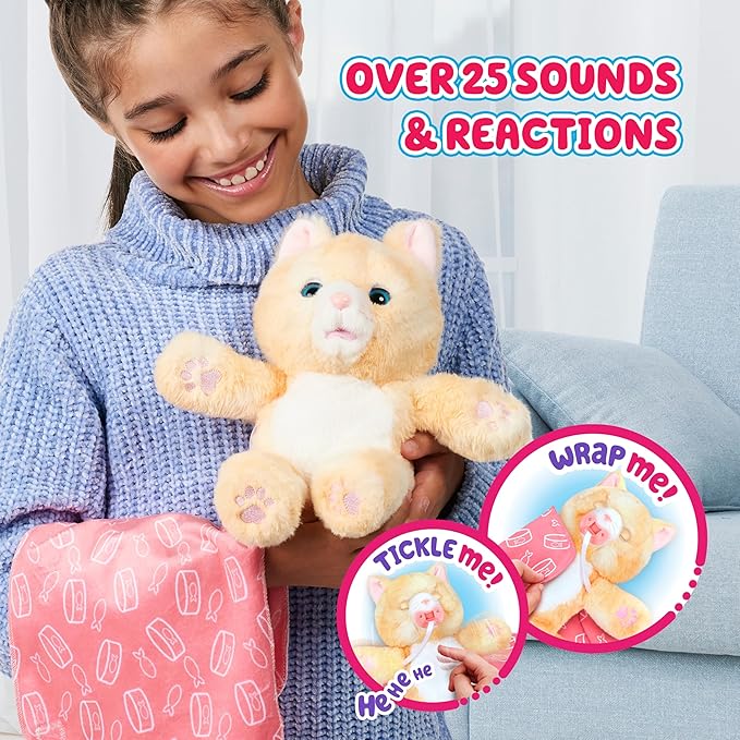 Little Live Pets Cozy Dozys Ginger The Pet Cat Toy Little Live Pets Cozy Dozys Ginger The Pet Cat Toy