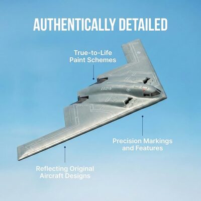Postage Stamp B-2 Spirit Stealth Bomber Die-Cast Model