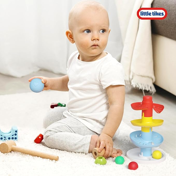 Little Tikes Rainbow Tower Ball Drop Toddler Toy Little Tikes Rainbow Tower Ball Drop Toddler Toy