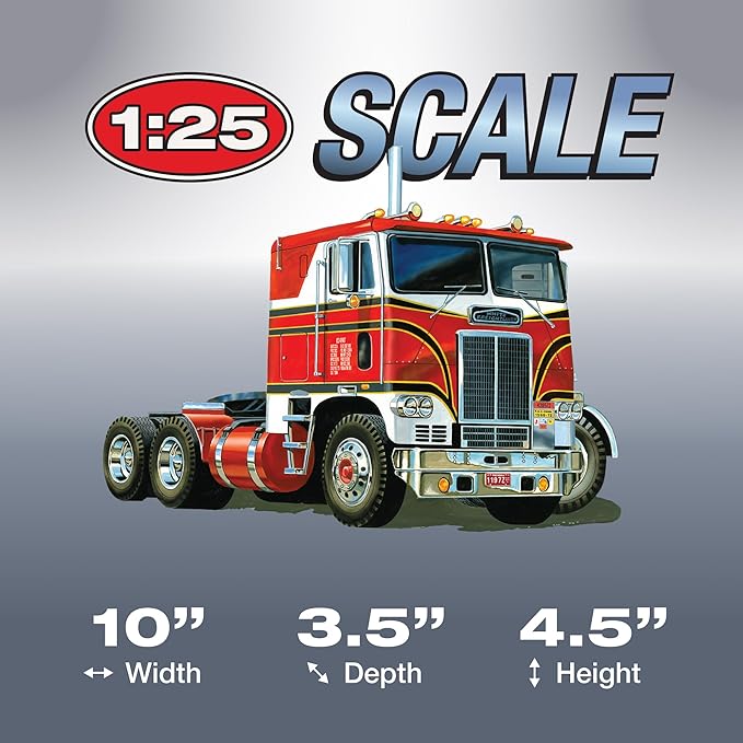 AMT White Freightliner 2-in-1 SC/DD Cabover Tractor AMT White Freightliner 2-in-1 SC/DD Cabover Tractor