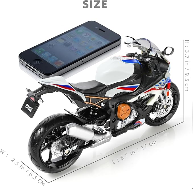 BMW S1000RR Motorcycle Model Toy Metal Die-cast BMW S1000RR Motorcycle Model Toy Metal Die-cast