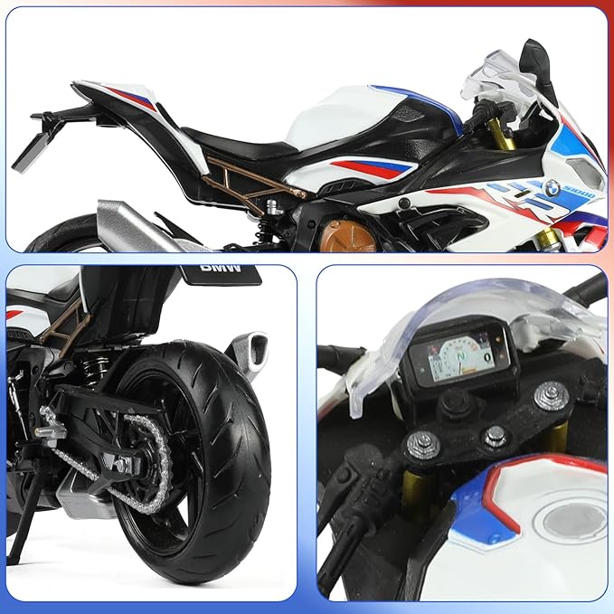 BMW S1000RR Motorcycle Model Toy Metal Die-cast BMW S1000RR Motorcycle Model Toy Metal Die-cast