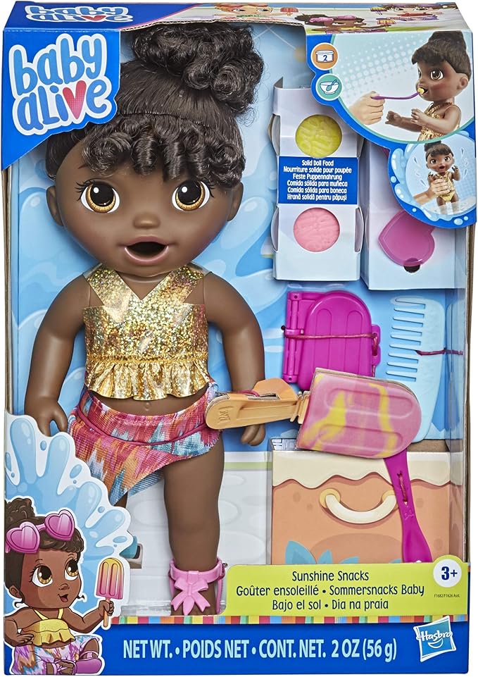 Baby Alive Sunshine Snacks Doll Summer Themed Waterplay Baby Doll Baby Alive Sunshine Snacks Doll Summer Themed Waterplay Baby Doll