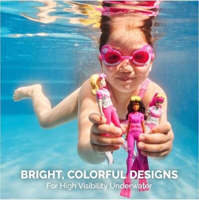 Barbie Dive Characters 3 Pack Swimming Pool Accessories & Kids Pool Toys
