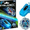 Beyblade X Cobalt Dragoon 2-60C Deluxe Left-Spin String Launcher Set