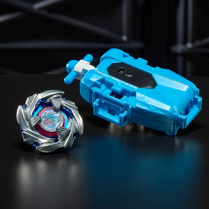 Beyblade X Cobalt Dragoon 2-60C Deluxe Left-Spin String Launcher Set Beyblade X Cobalt Dragoon 2-60C Deluxe Left-Spin String Launcher Set