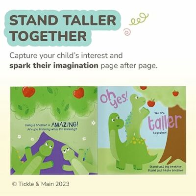 Big Brother Gift Dinosaur Stuffed Animal Set