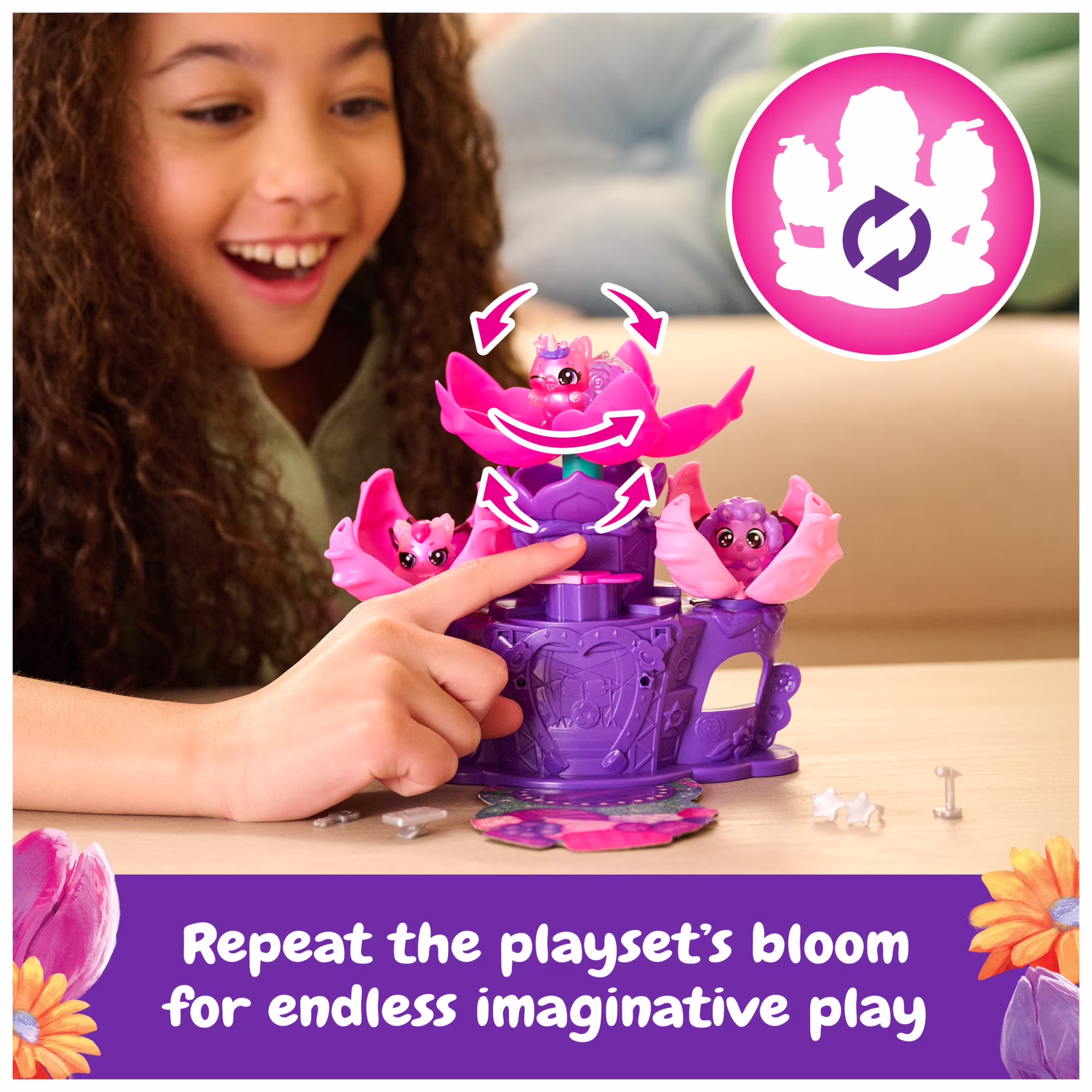 Bloomables by Hatchimals Flower Fest with 3 Surprise Characters Bloomables by Hatchimals Flower Fest with 3 Surprise Characters