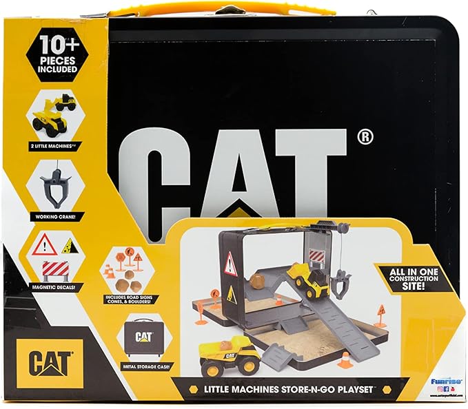 CAT Construction Toys Store N Go Playset CAT Construction Toys Store N Go Playset