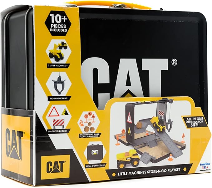 CAT Construction Toys Store N Go Playset CAT Construction Toys Store N Go Playset