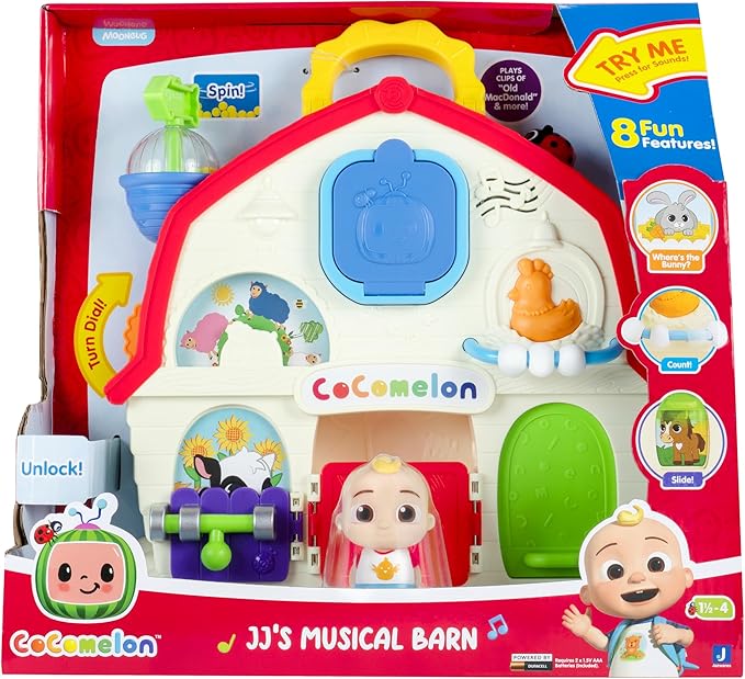 CoComelon JJ’s Musical Barn Playset CoComelon JJ’s Musical Barn Playset