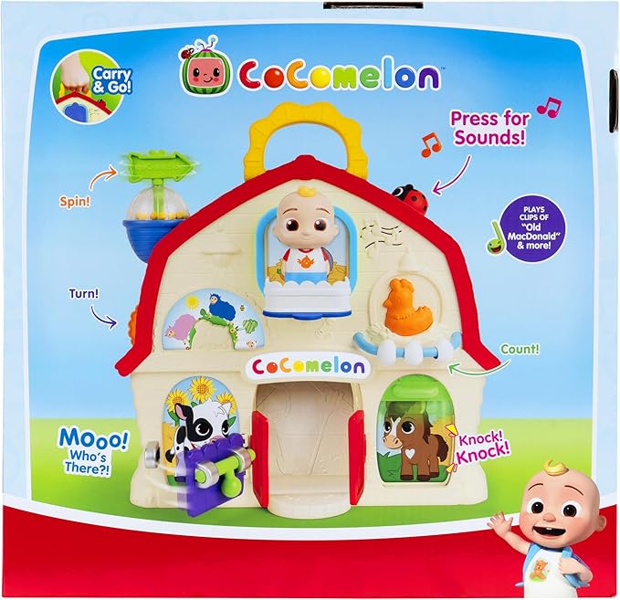CoComelon JJ’s Musical Barn Playset CoComelon JJ’s Musical Barn Playset