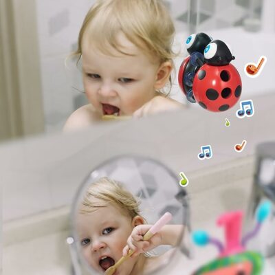 CoComelon Toys Musical Buddies Singing Soap Dispenser and Toothbrush Holder