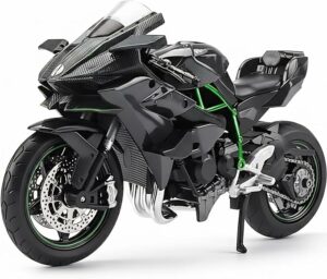 Compatible for Kawasaki Ninja H2R Motorcycle Model Toy Die-cast Metal