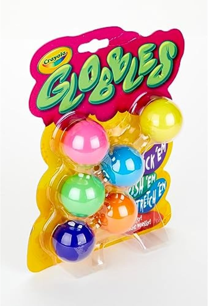 Crayola Globbles Fidget Toy 6ct Easter Egg Toy Crayola Globbles Fidget Toy 6ct Easter Egg Toy