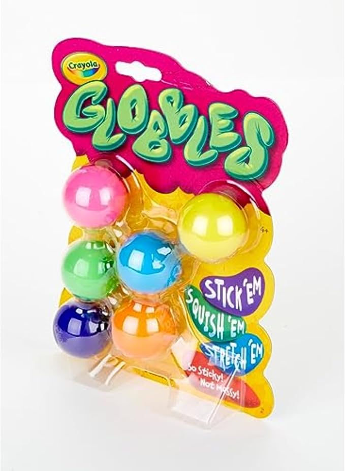Crayola Globbles Fidget Toy 6ct Easter Egg Toy Crayola Globbles Fidget Toy 6ct Easter Egg Toy