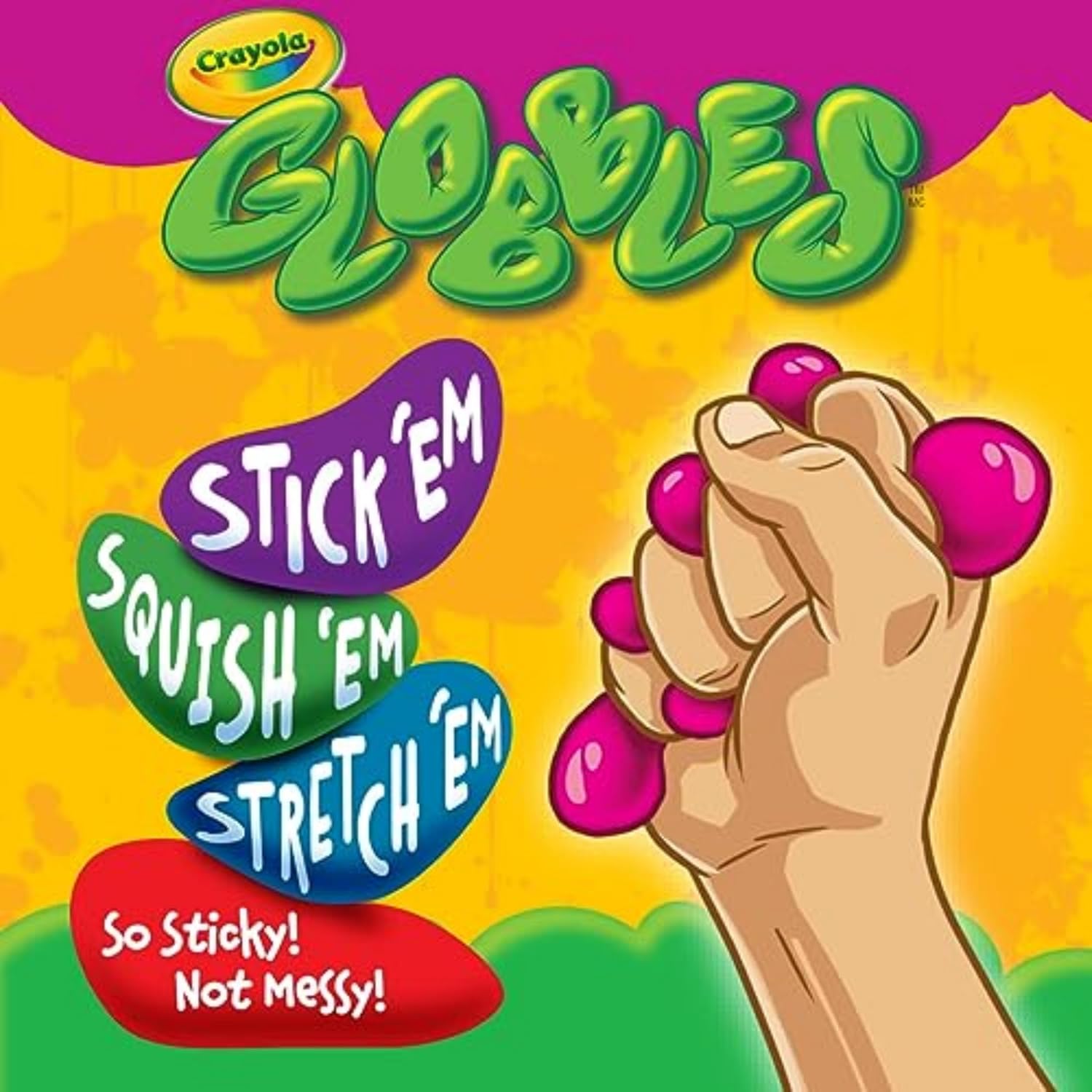 Crayola Globbles Fidget Toy 6ct Easter Egg Toy Crayola Globbles Fidget Toy 6ct Easter Egg Toy
