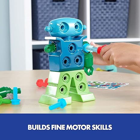 Design & Drill Robot Construction Toys & Tools for Kids Design & Drill Robot Construction Toys & Tools for Kids
